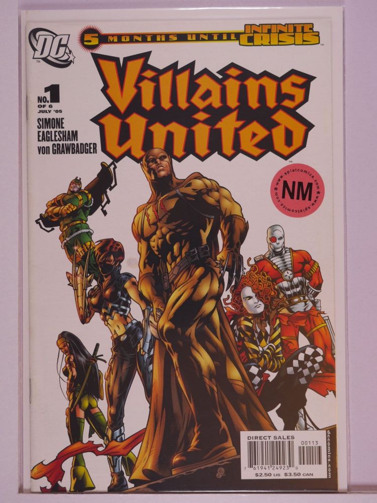 VILLAINS UNITED (2005) Volume 1: # 0001 NM