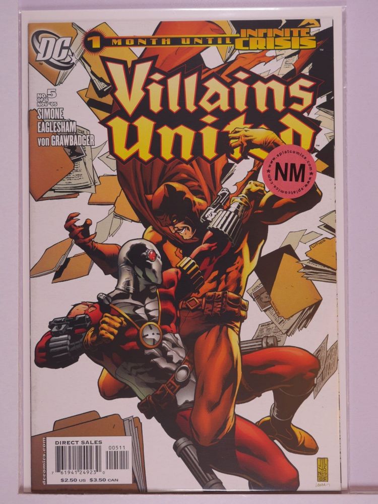 VILLAINS UNITED (2005) Volume 1: # 0005 NM