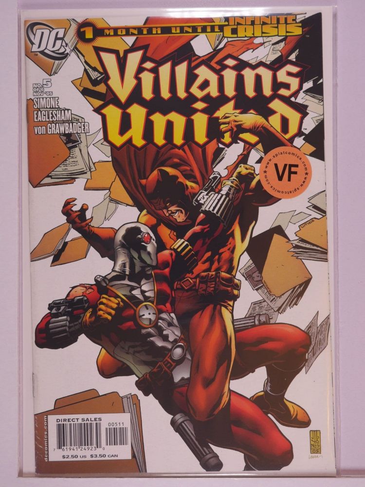 VILLAINS UNITED (2005) Volume 1: # 0005 VF