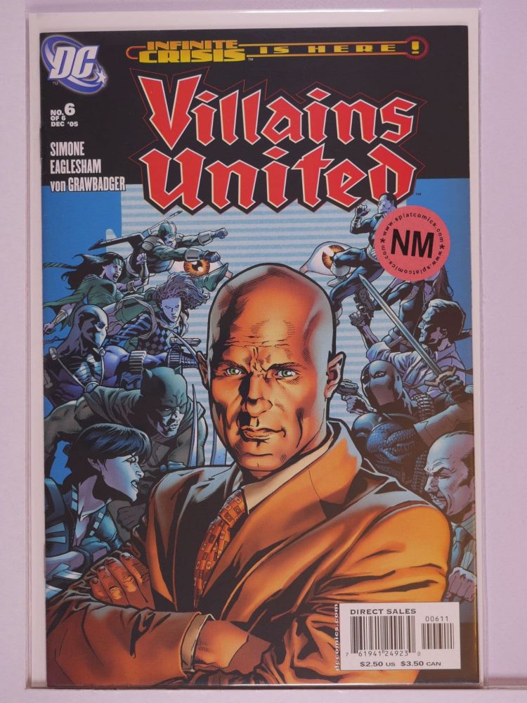 VILLAINS UNITED (2005) Volume 1: # 0006 NM
