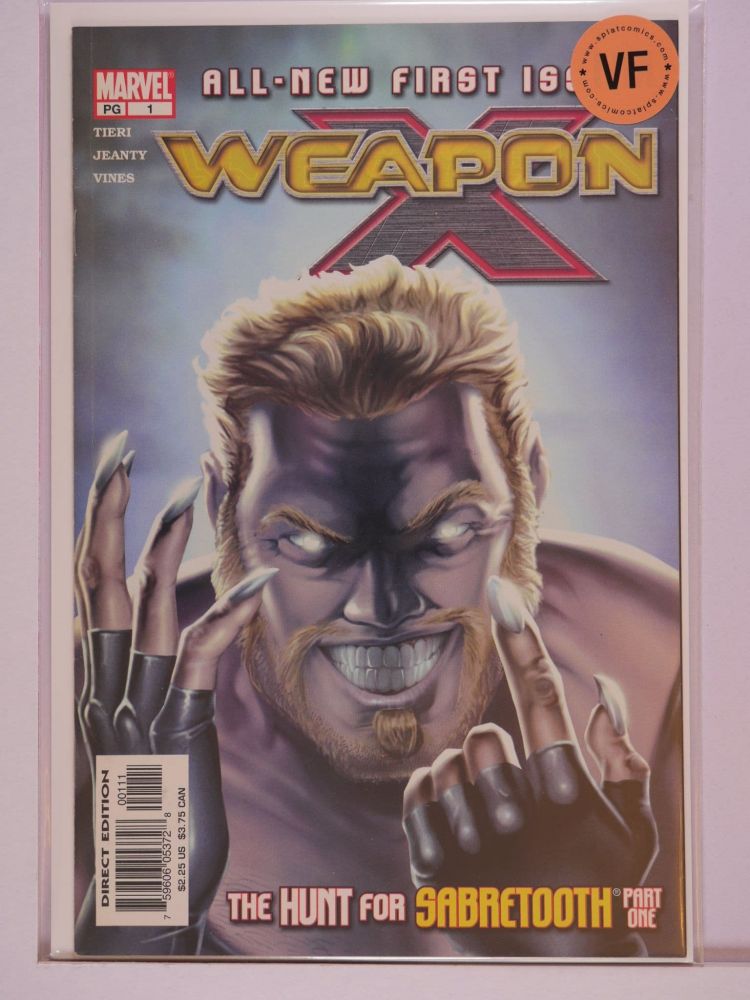 WEAPON X (2002) Volume 2: # 0001 VF