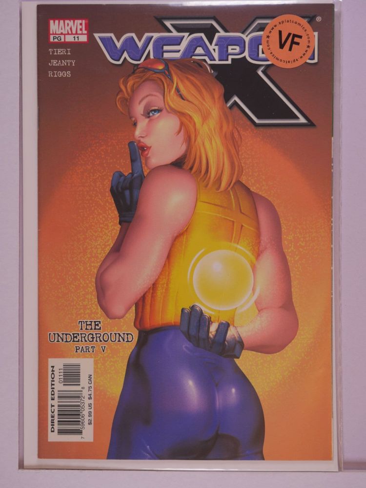WEAPON X (2002) Volume 2: # 0011 VF