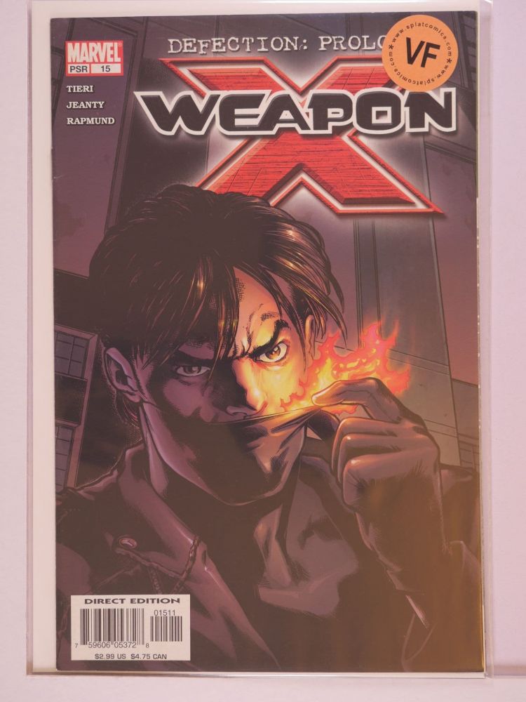 WEAPON X (2002) Volume 2: # 0015 VF