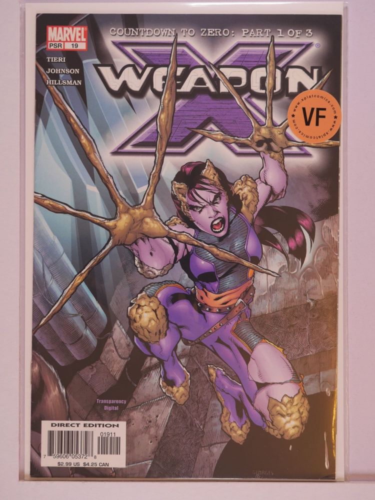 WEAPON X (2002) Volume 2: # 0019 VF