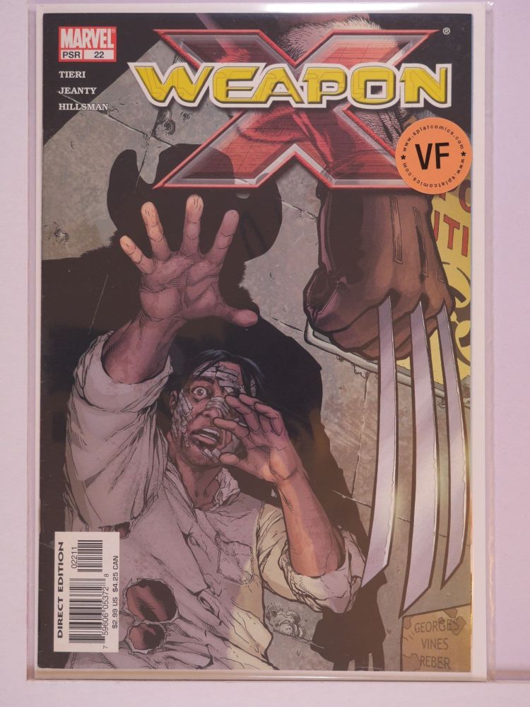 WEAPON X (2002) Volume 2: # 0022 VF