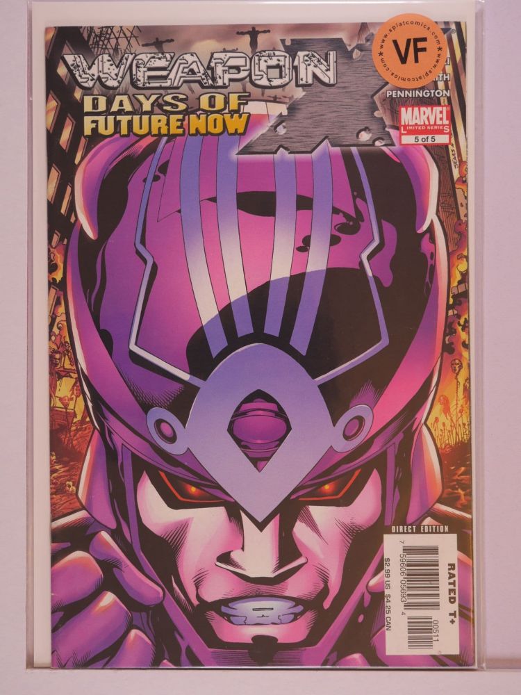 WEAPON X DAYS OF FUTURE NOW (2005) Volume 1: # 0005 VF