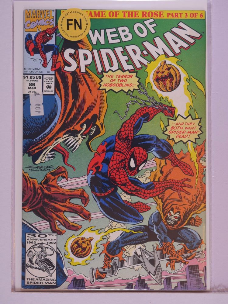 WEB OF SPIDERMAN (1984) Volume 1: # 0086 FN