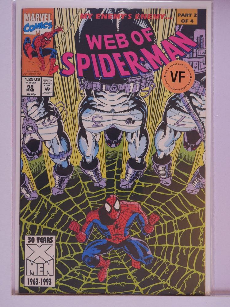 WEB OF SPIDERMAN (1984) Volume 1: # 0098 VF