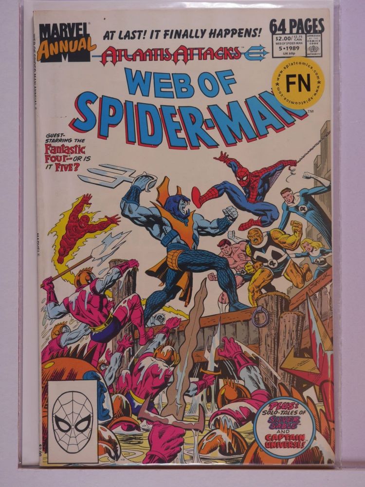 WEB OF SPIDERMAN ANNUAL (1985) Volume 1: # 0005 FN