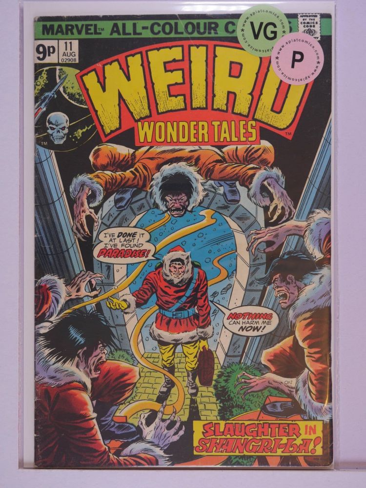 WEIRD WONDER TALES (1973) Volume 1: # 0011 VG PENCE