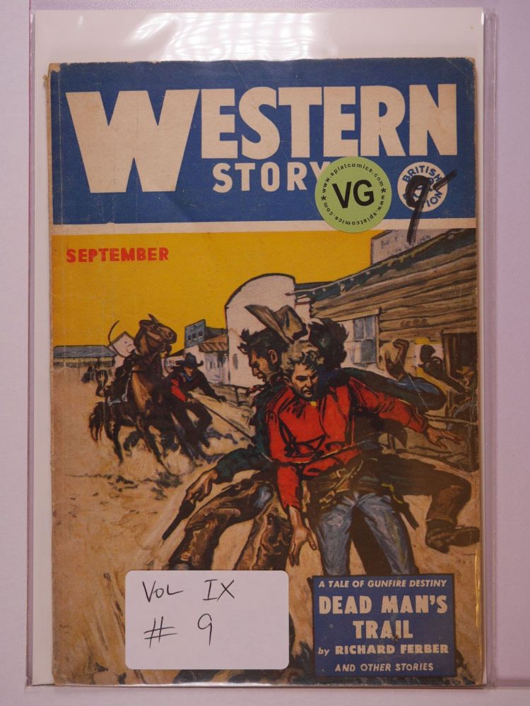 WESTERN STORY (1954) Volume 1: # 0009 VG UK EDITION