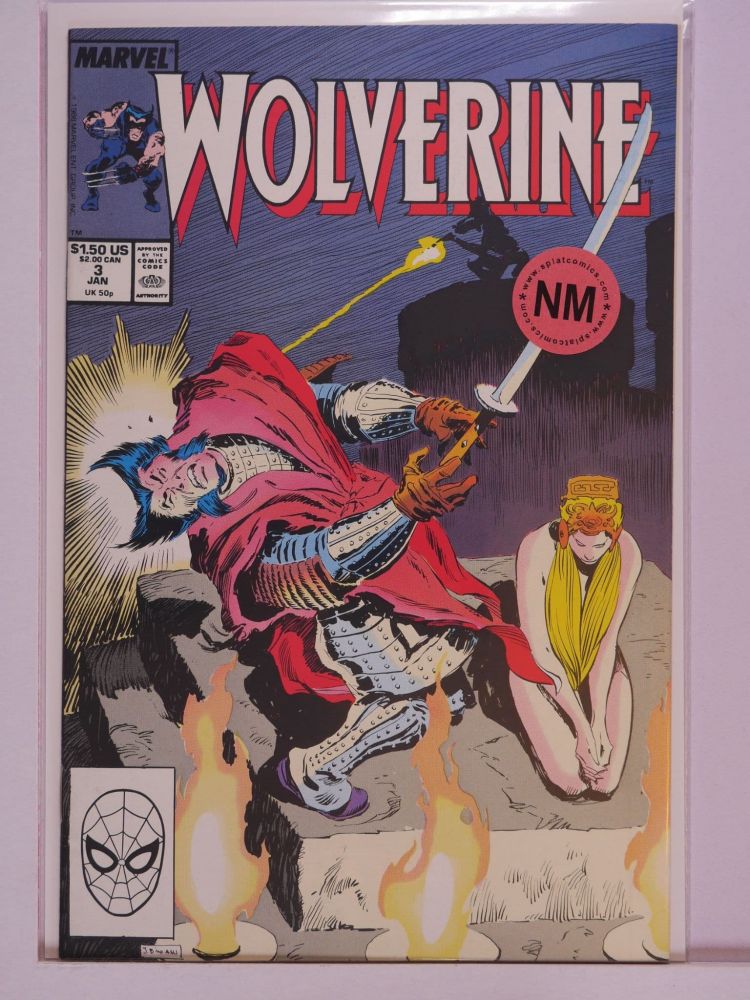 WOLVERINE (1988) Volume 2: # 0003 NM