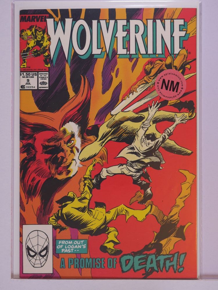 WOLVERINE (1988) Volume 2: # 0009 NM