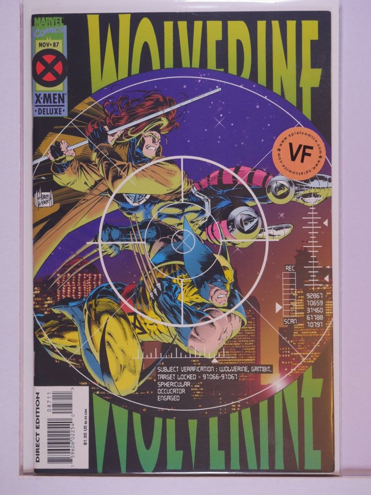 WOLVERINE (1988) Volume 2: # 0087 VF DELUXE VARIANT