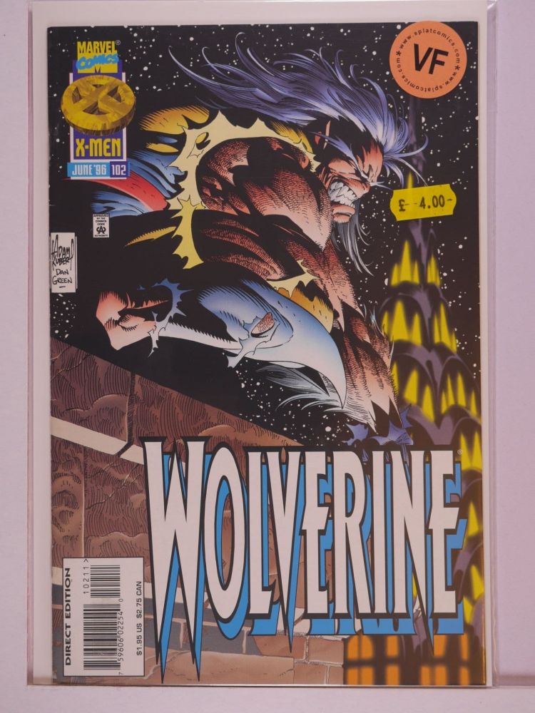 WOLVERINE (1988) Volume 2: # 0102 VF