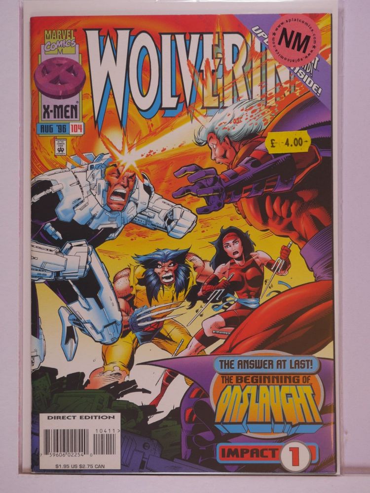 WOLVERINE (1988) Volume 2: # 0104 NM