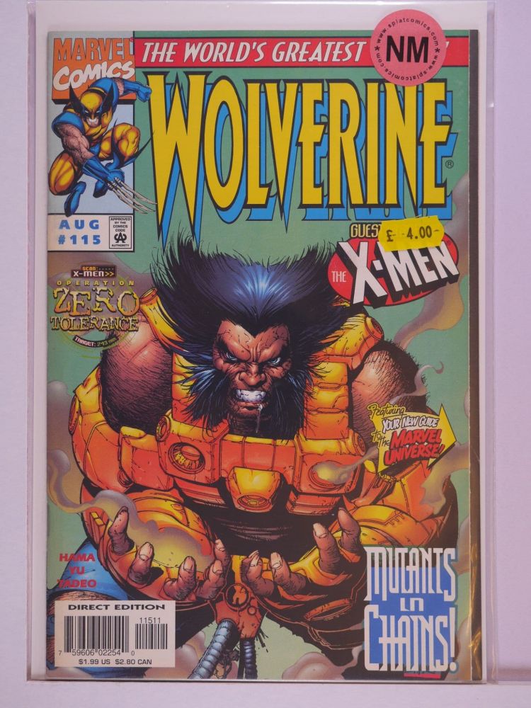 WOLVERINE (1988) Volume 2: # 0115 NM