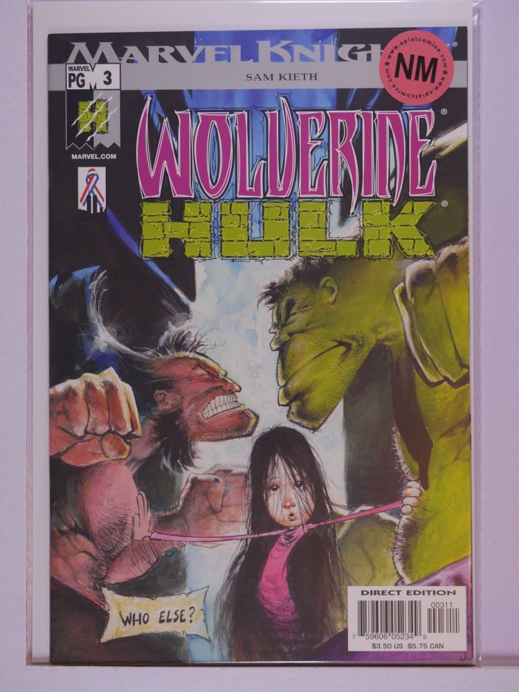 WOLVERINE HULK (2002) Volume 1: # 0003 NM