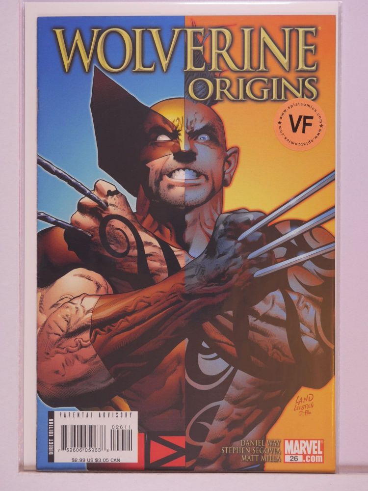 WOLVERINE ORIGINS (2006) Volume 1: # 0026 VF