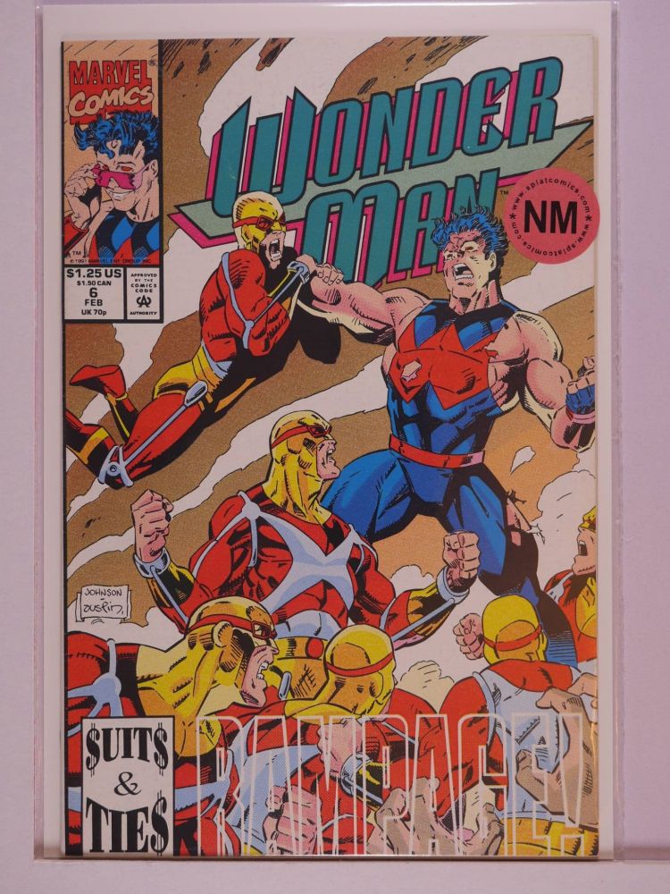 WONDER MAN (1991) Volume 2: # 0006 NM