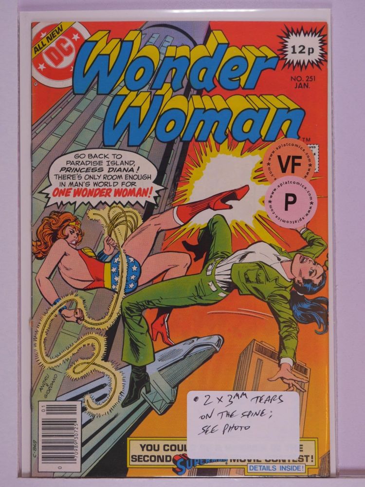 WONDER WOMAN (1942) Volume 1: # 0251 VF PENCE