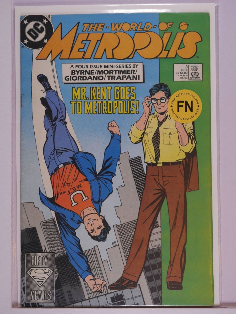 WORLD OF METROPOLIS (1988) Volume 1: # 0003 FN