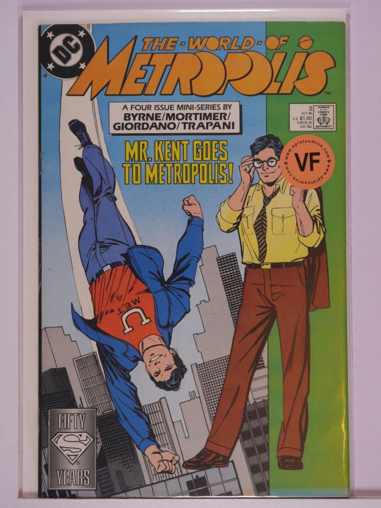 WORLD OF METROPOLIS (1988) Volume 1: # 0003 VF
