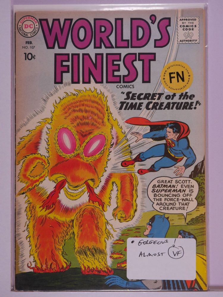 WORLDS FINEST (1941) Volume 1: # 0107 FN