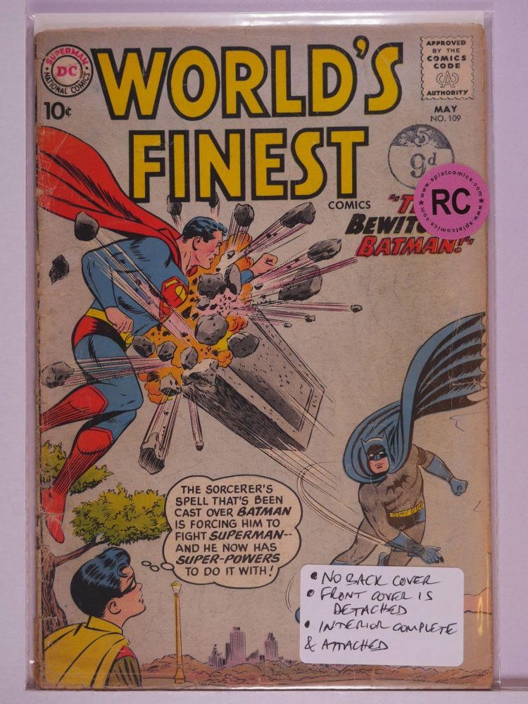 WORLDS FINEST (1941) Volume 1: # 0109 RC