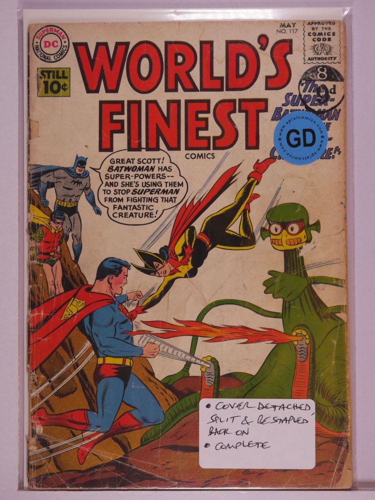 WORLDS FINEST (1941) Volume 1: # 0117 GD