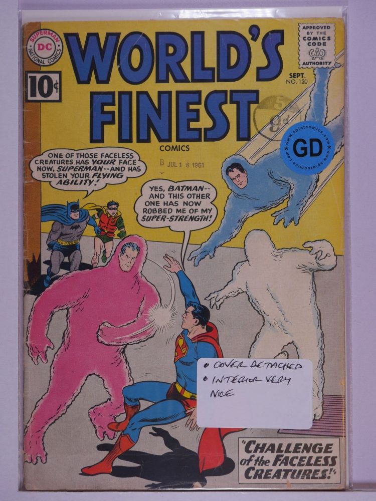 WORLDS FINEST (1941) Volume 1: # 0120 GD