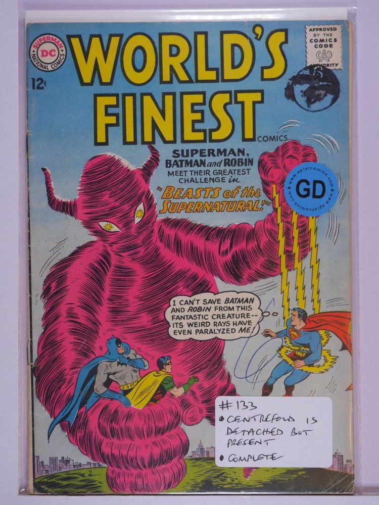WORLDS FINEST (1941) Volume 1: # 0133 GD