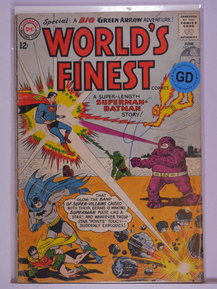 WORLDS FINEST (1941) Volume 1: # 0134 GD