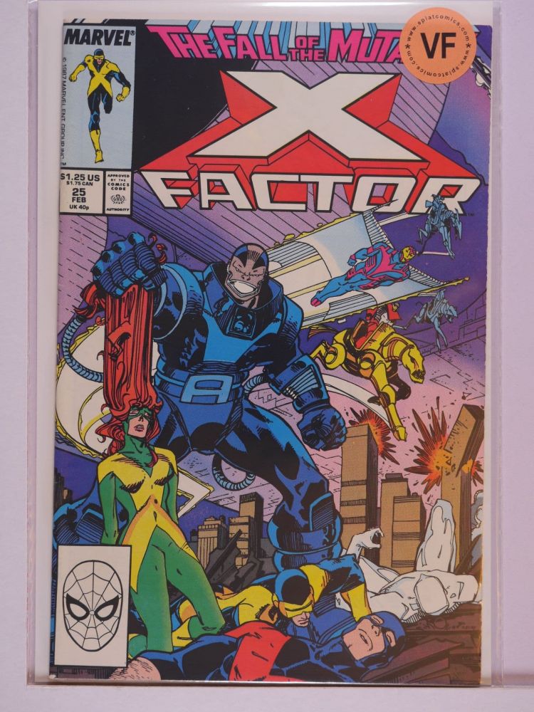 X-FACTOR (1986) Volume 1: # 0025 VF