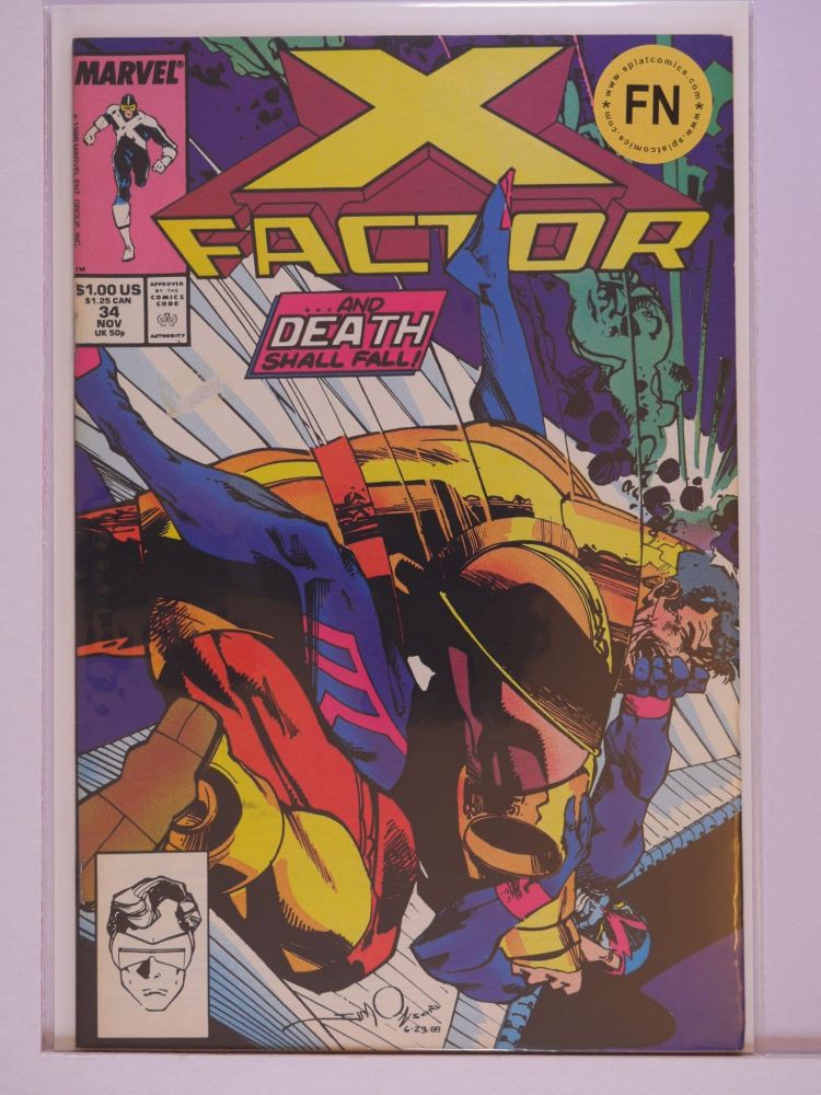 X-FACTOR (1986) Volume 1: # 0034 FN