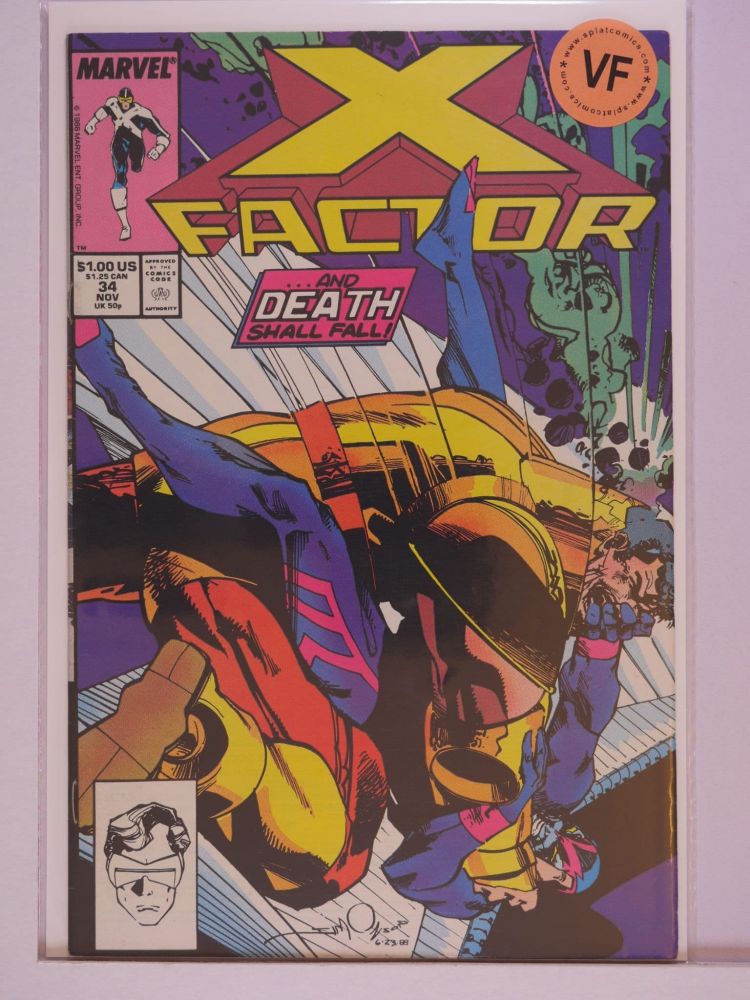 X-FACTOR (1986) Volume 1: # 0034 VF