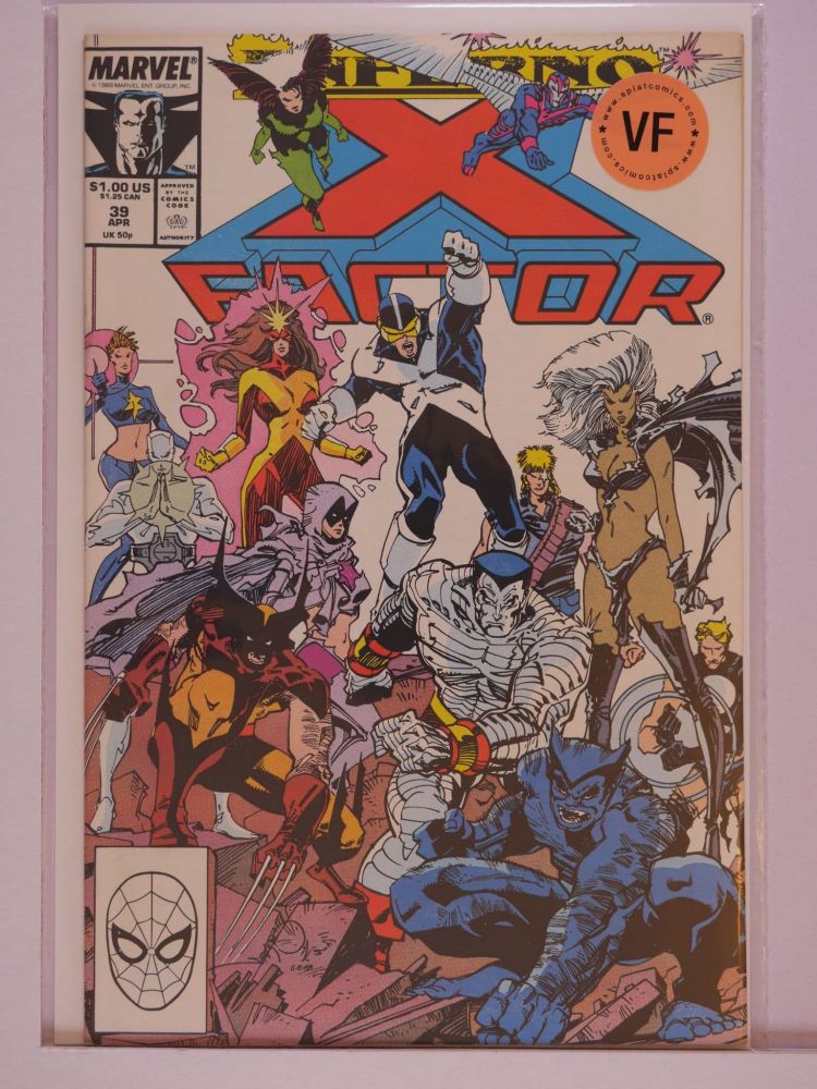 X-FACTOR (1986) Volume 1: # 0039 VF