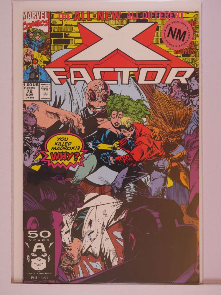 X-FACTOR (1986) Volume 1: # 0072 NM