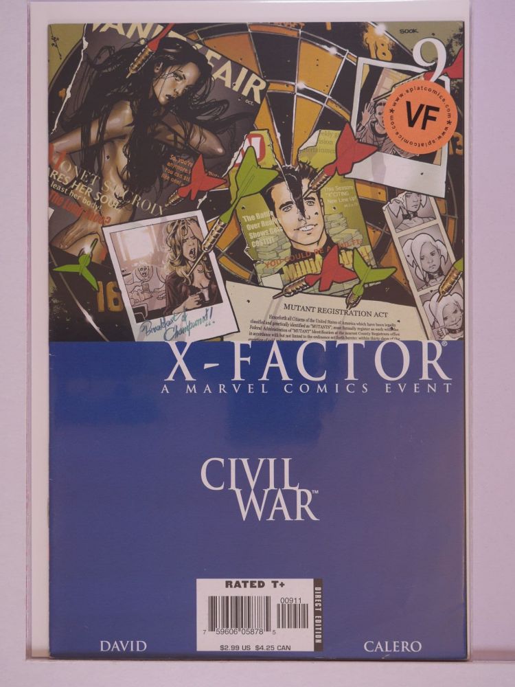 X-FACTOR (2006) Volume 3: # 0009 VF