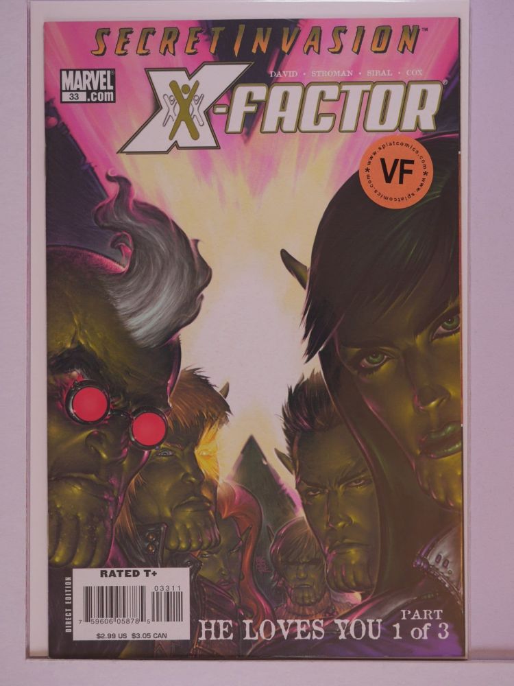 X-FACTOR (2006) Volume 3: # 0033 VF