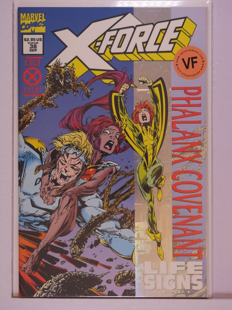 X-FORCE (1991) Volume 1: # 0038 VF FOIL COVER VARIANT