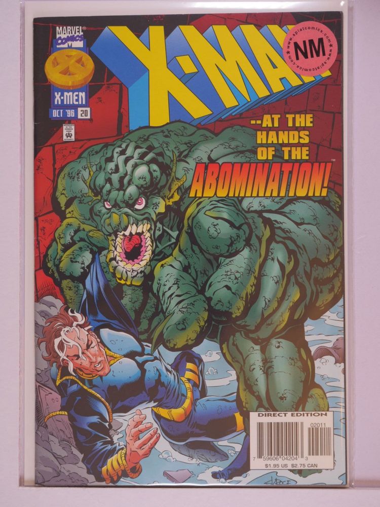 X-MAN (1995) Volume 1: # 0020 NM