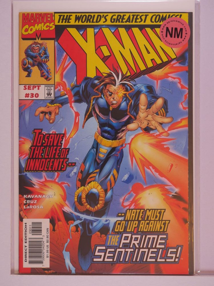 X-MAN (1995) Volume 1: # 0030 NM