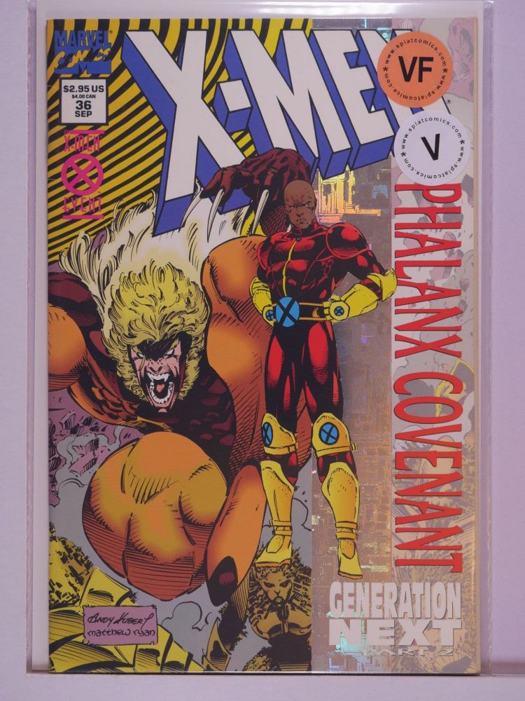 X-MEN (1991) Volume 2: # 0036 VF FOIL COVER VARIANT