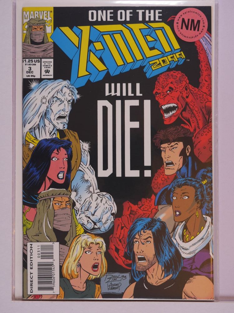 X-MEN 2099 (1993) Volume 1: # 0003 NM