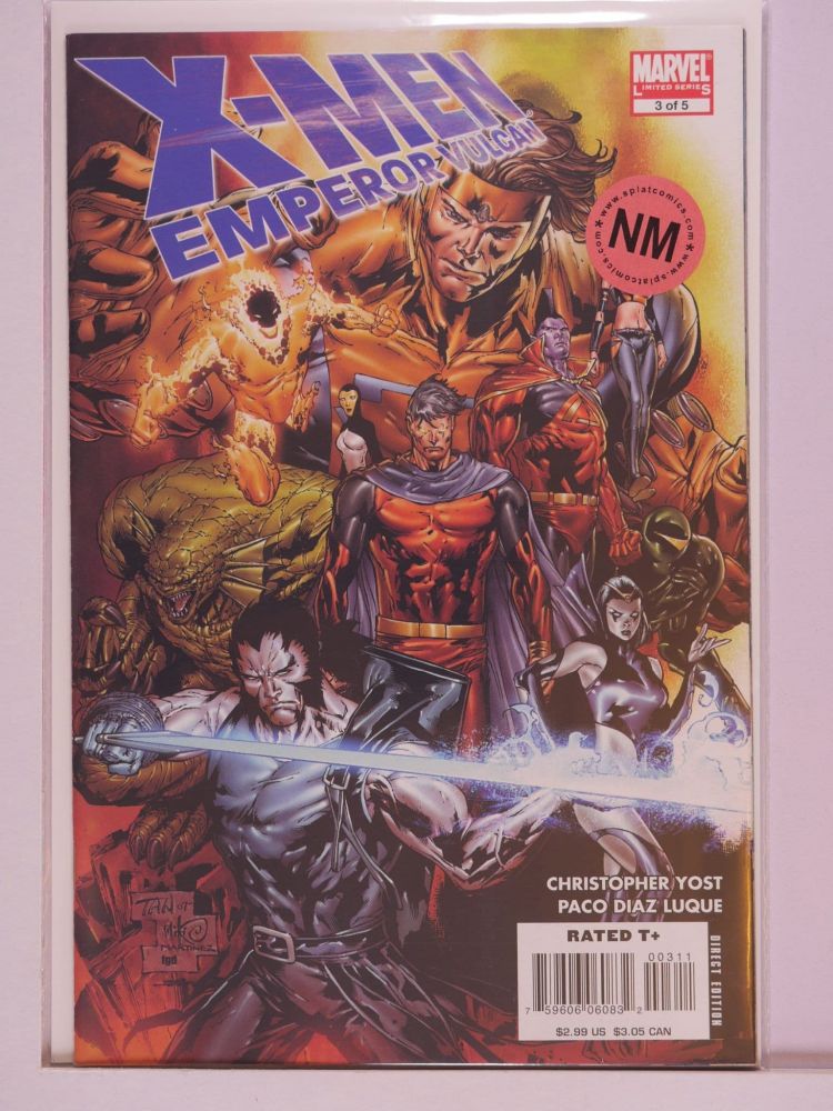 X-MEN EMPEROR VULCAN (2007) Volume 1: # 0003 NM