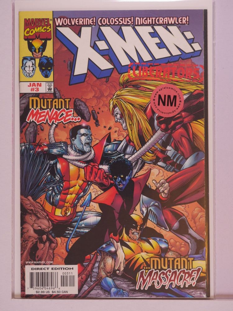 X-MEN LIBERATORS (1998) Volume 1: # 0003 NM