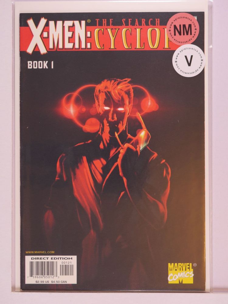 X-MEN THE SEARCH FOR CYCLOPS (2000) Volume 1: # 0001 NM SINGLE FIGURE RED ON BLACK VARIANT
