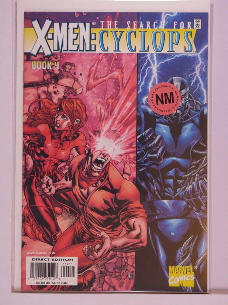 X-MEN THE SEARCH FOR CYCLOPS (2000) Volume 1: # 0004 NM