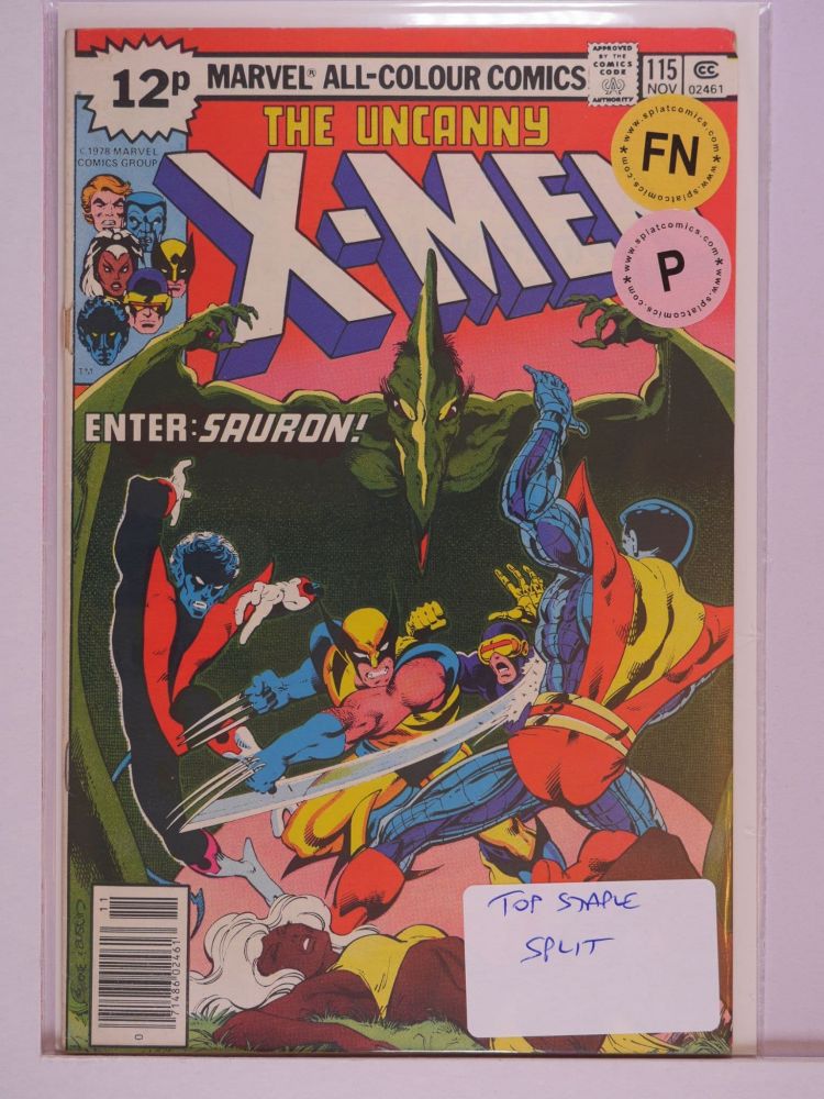 X-MEN UNCANNY (1963) Volume 1: # 0115 FN PENCE